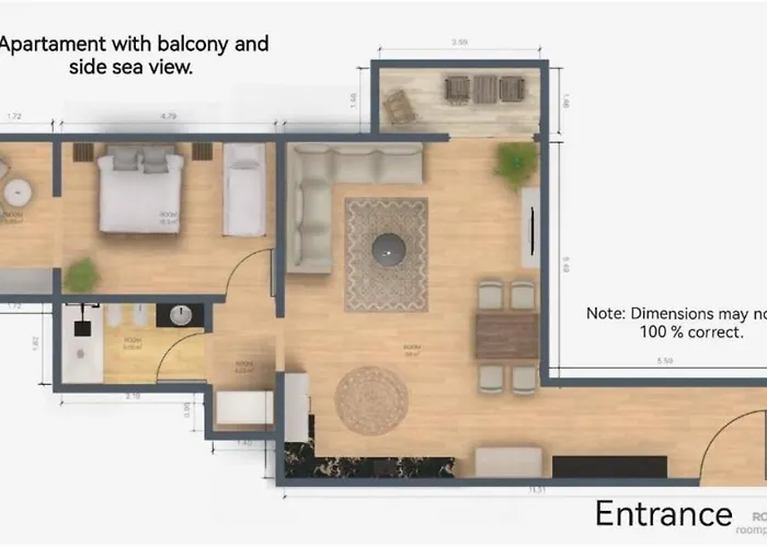 Lungomare Luxury Sea View شقة